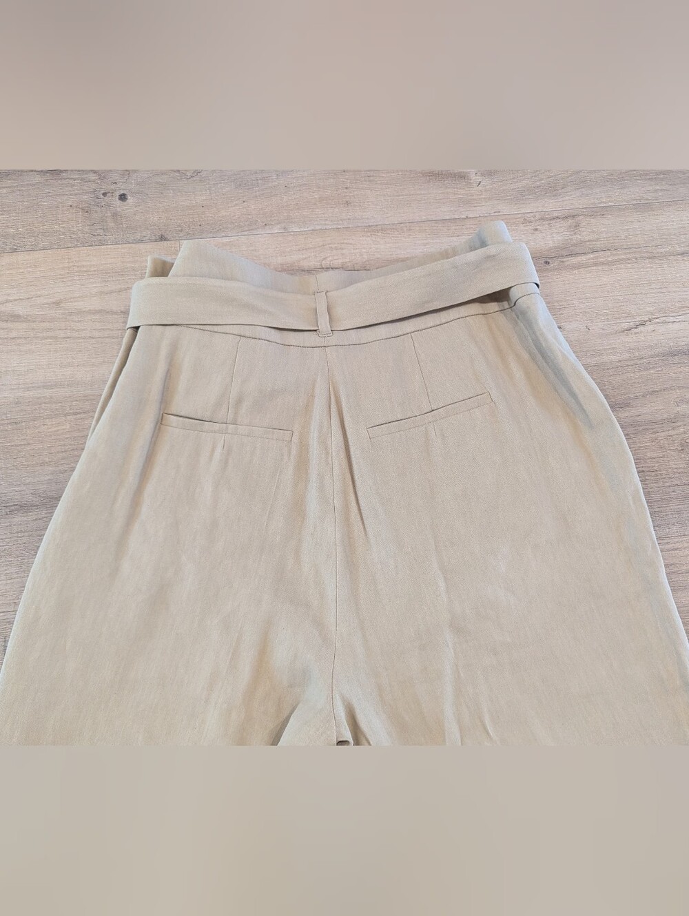 Luisa Cerano Linen Blend Ankle Pants - Picture 5 of 9